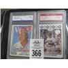 Image 1 : 2-Johnny Bench, Derek Jeter Trading Card - 2 X $
