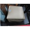 Image 1 : Tan Button Tufted Ottoman