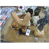 Image 2 : Cut Crystal Footed Dish, Art Glass Paper Weights & More