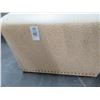Image 2 : 2-Tan Leather Ottoman - 2 X $