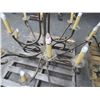 Image 2 : Ornate Metal 20 Light Chandelier Large 5' Diameter