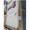 Image 1 : Lot of Vintage Car Calendars