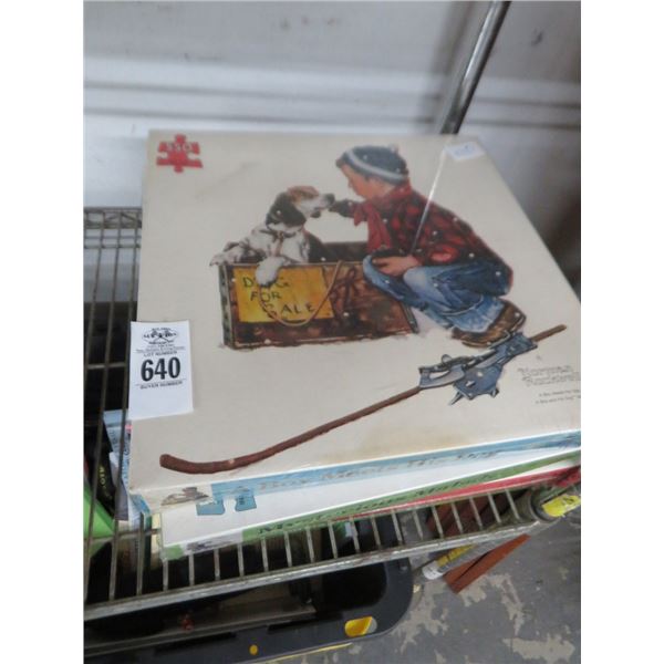 Norman Rockwell Puzzles (4)