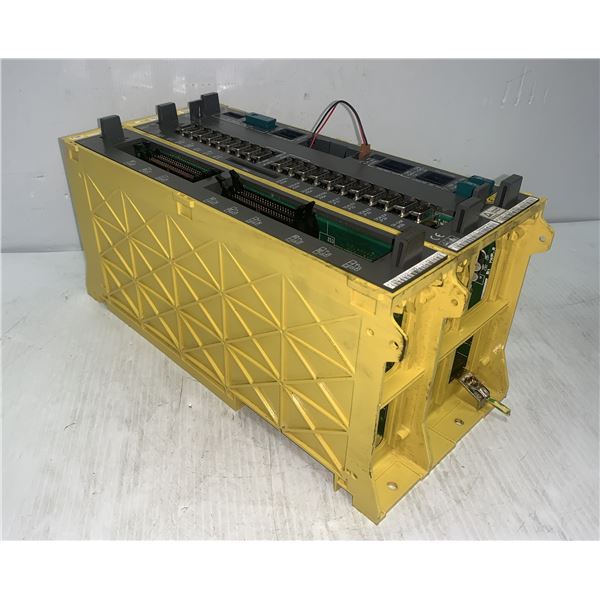 Fanuc #A02B-0228-B505 Rack w/#A16B-2200-0957/07A, #A16B-3200-0210/04B, #A16B-1212-0901/15C Boards