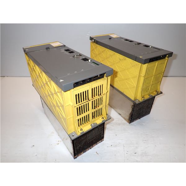 (2) Fanuc # A06B-6087-H130 Power Supply Modules