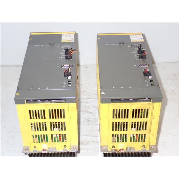 (2) Fanuc #A06B-6087-H130 Power Supply Modules