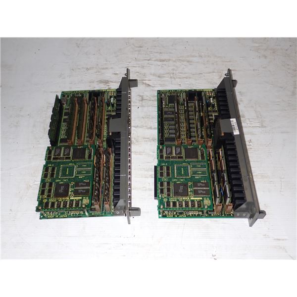 (2) Fanuc #A16B-3200-0010/12D Circuit Boards