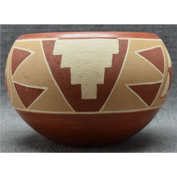 SAN JUAN POTTERY BOWL (ROSITA CATES)