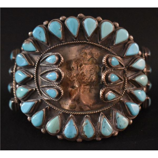 NAVAJO INDIAN WATCH BRACELET