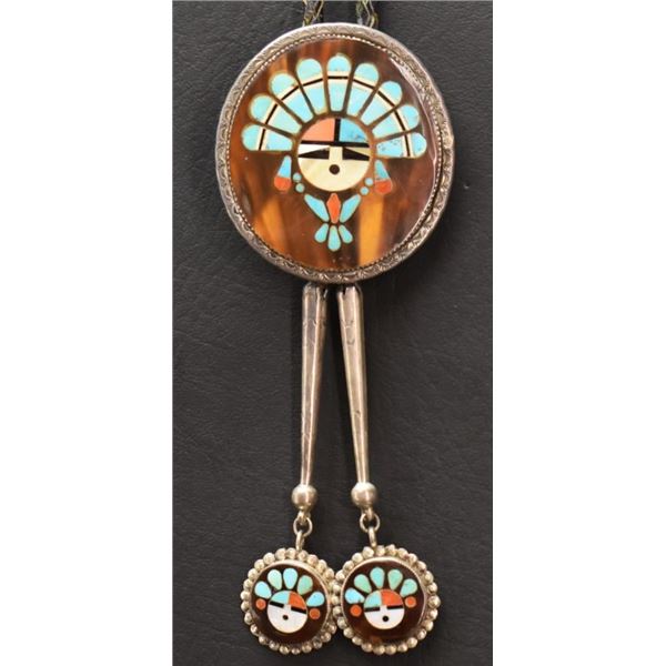 ZUNI INDIAN BOLO (LYGATIE LAATE)