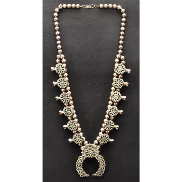 ZUNI INDIAN SQUASH NECKLACE