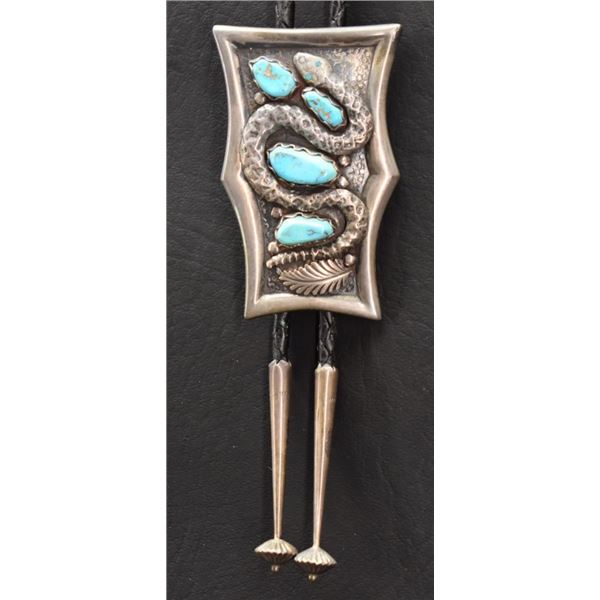 ZUNI INDIAN BOLO (JOSE CALAVAZA)