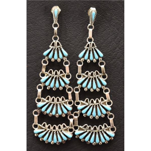 ZUNI INDIAN EARRINGS