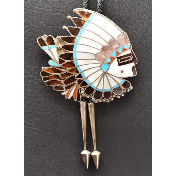 ZUNI INDIAN BOLO