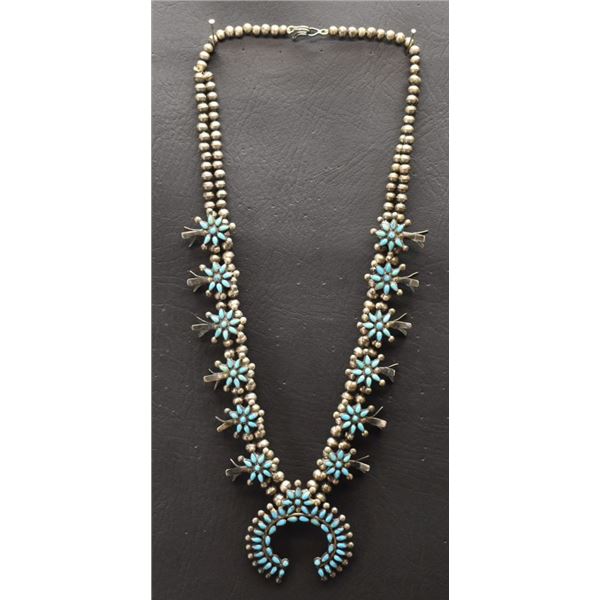 ZUNI INDIAN SQUASH NECKLACE