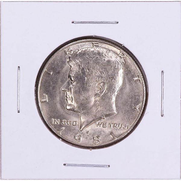 1981 Kennedy Half Dollar Coin