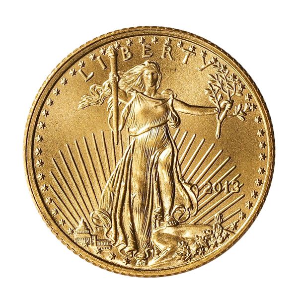 2013 $5 American Eagle Gold Coin