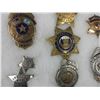 Image 3 : 17 Original Law Enforcement Badges- 16" X 12"