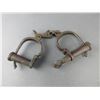 Image 1 : C 1890's #20 Handcuffs- Oklahoma Territory