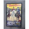Image 1 : The Rough Rider "Forbidden Trails" Movie Poster- 42" X 27.5"