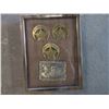 Image 1 : 3 Reproduction US Marshall Badges- Oklahoma Lawmen Belt Buckle- 9" X 7"