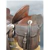 Image 10 : Collins + Morrison Omaha Neb Basket Stamped Saddle- 15" Seat- #556- Very Good Condition- Sells With 