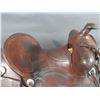 Image 3 : Collins + Morrison Omaha Neb Basket Stamped Saddle- 15" Seat- #556- Very Good Condition- Sells With 