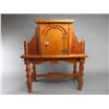 Image 1 : Pine Nightstand/Magazine Rack- 27"H X 24"W X 12"D