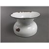 Image 2 : FW + DC RY Enamel Spittoon- 5.5"H X 8"W