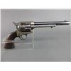 Image 2 : Colt SA Revolver- .45- 7.5" Barrel- Engraved US On Lower Frame- #91 Stamped On Grips- We Were Told T
