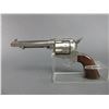 Image 2 : Colt SA Nickel Revolver- .45- 5.5" Barrel- Fair Condition- #'s 324970- 11481- 137923