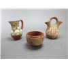Image 1 : Unmarked Native Wedding Vase- Pitcher- Bowl