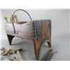 Image 3 : Primitive Farriers Box With Tools- 12"H X 20"W X 10"D