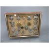 Image 1 : Shadow Box With 20 Law Enforcement And Chauffeur Badges