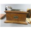 Image 4 : Victor Talking Machine Co Record Player- Model VV-VI- Oak Cabinet- Extra Needles- Works- Records