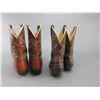 Image 5 : Pair Of Acme Custom Boots- Pair Of Olsen Stelzer Henrietta Texas Boots