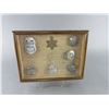 Image 1 : Shadow Box With 7 Badges