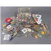 Image 1 : Box Of Badges- Tokens- Buttons- Misc.