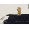 Image 4 : 10KT 2-TONE GOLD LADIES RING W/ 6.4mm CZ - SZ 6.25