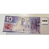 Image 2 : 2002 CND UNCIR TEN DOLLAR BILL