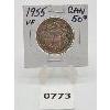 Image 1 : 1955 CDN 50 CENT PIECE