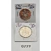 Image 1 : LOT OF 2 - CDN 50 CENT PIECES - 1961 CAMEO AND 1962 UNC