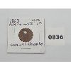 Image 1 : HOLED 1863 USA INDIAN HEAD PENNY - CIVIL WAR ERA 