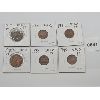 Image 1 : LOT OF 6 - NEWFOUNDLAND COINS - 1917, 1929, 1938, 1941, 1942, 1943