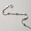 Image 2 : STERLING SILVER BRACELET - 7in LONG