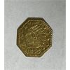 Image 2 : 1855 INDIAN #1 OCTAGONAL CALIFORNIA GOLD COIN