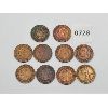 Image 2 : LOT OF 10 - CDN LARGE CENTS - 1897-1917