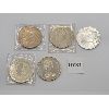 Image 1 : LOT OF 5 - TOKENS - WINSTON CHURCHILL CROWN, 1981 ROYAL WEDDING, MARDI GRAS, ETC.