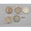 Image 2 : LOT OF 5 - TOKENS - WINSTON CHURCHILL CROWN, 1981 ROYAL WEDDING, MARDI GRAS, ETC.