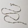 Image 1 : SILVER BRACELET - 10in LONG